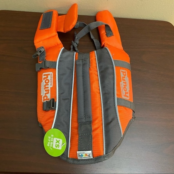 Hound Dog Life Orange Vest - Picture 1 of 4